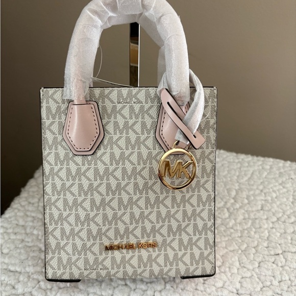Michael Kors Cream and Pink Mini Bag - Picture 1 of 16